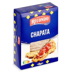 Pan chapata rústica Recondo 180 g