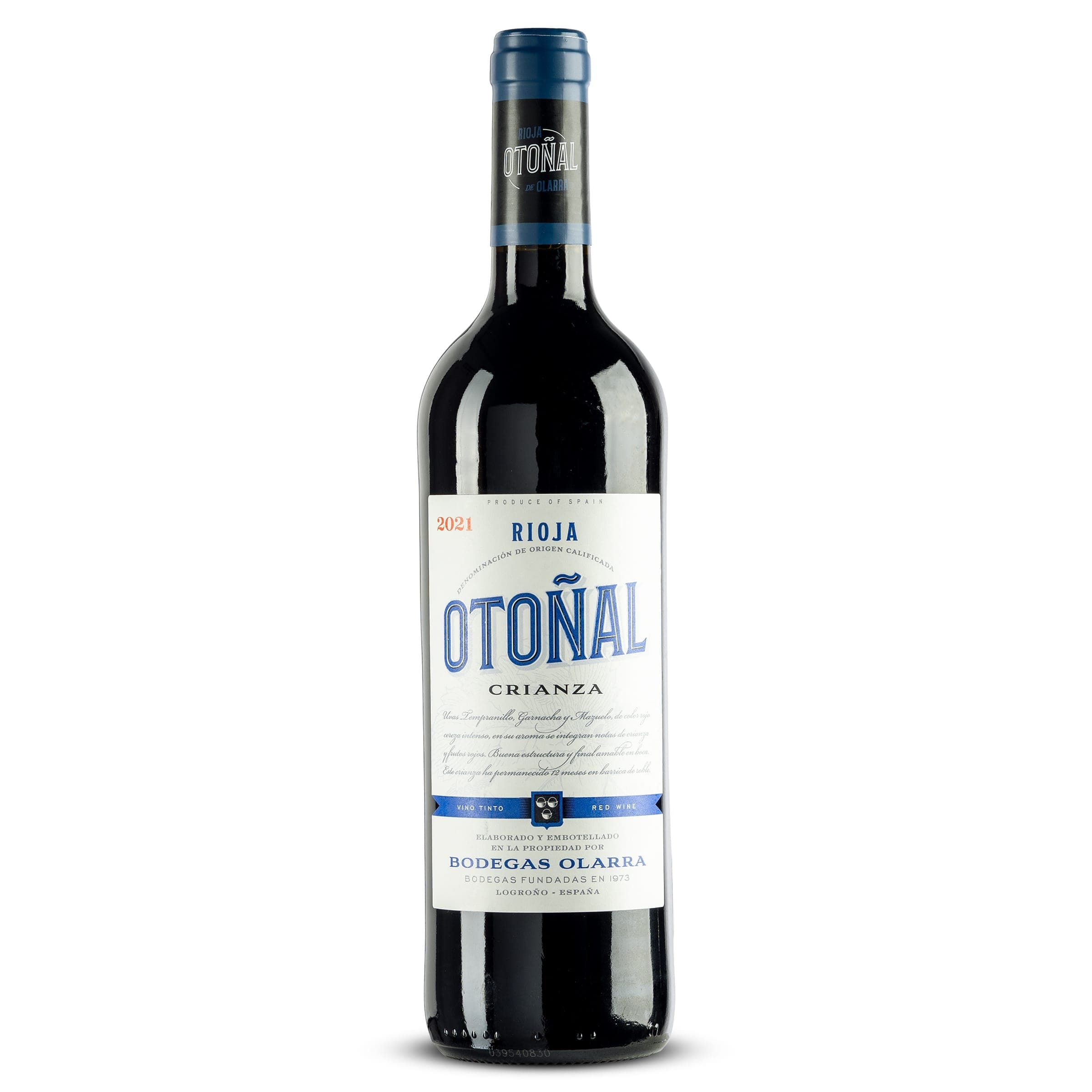 Vino tinto crianza D.O. Rioja Otoñal 75 cl