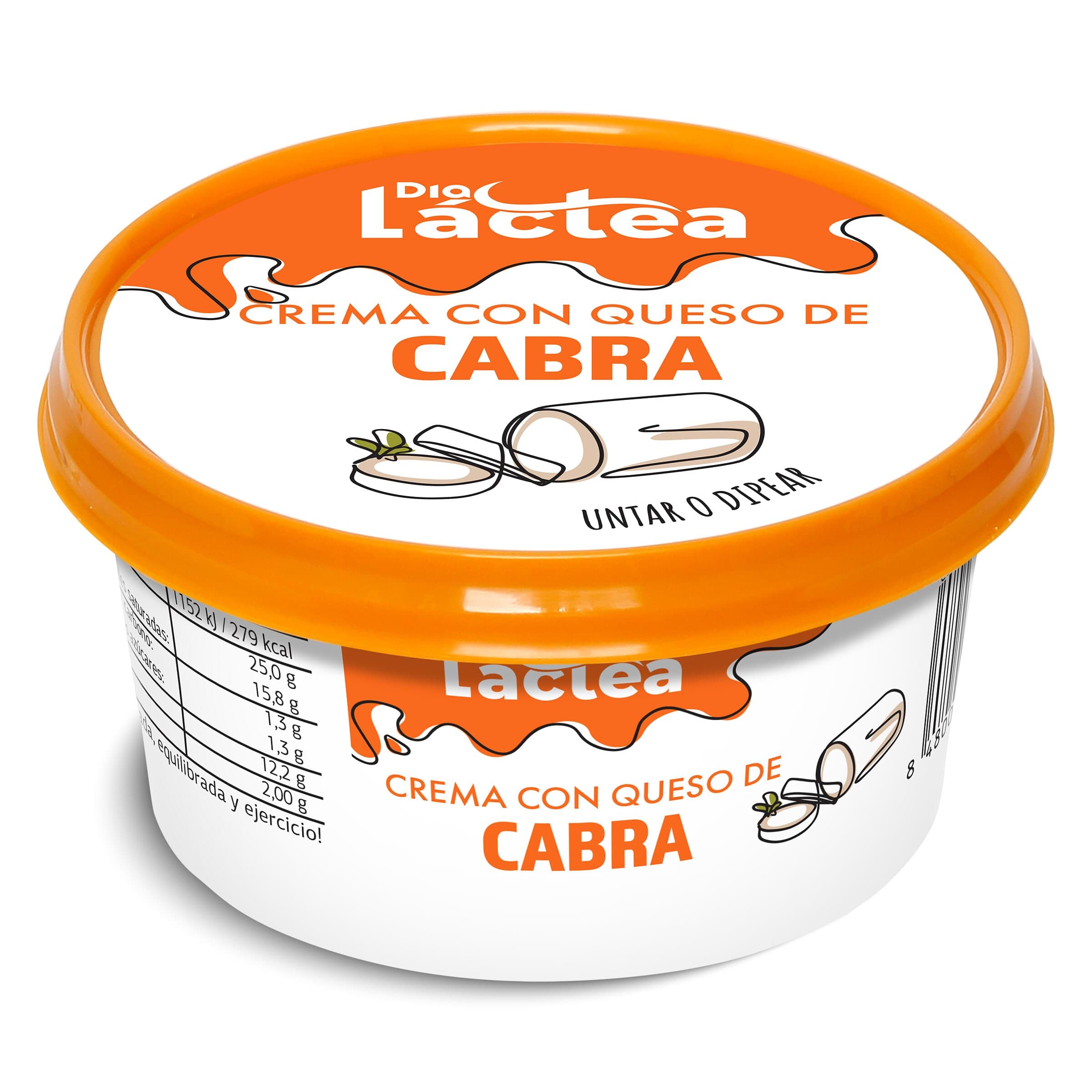 Crema de queso de cabra Dia Láctea 125 g