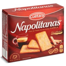 Galletas con canela Cuétara Napolitanas caja 426 g