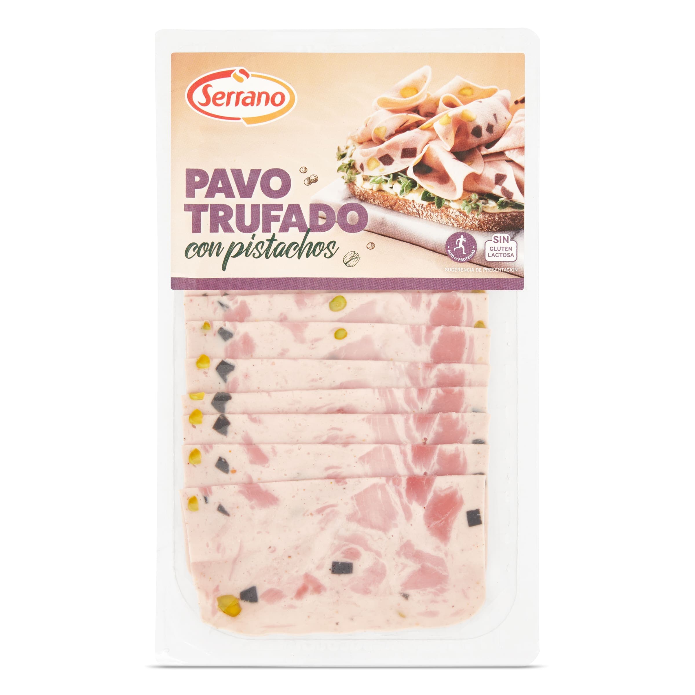 Pavo trufado con pistachos Serrano 150 g