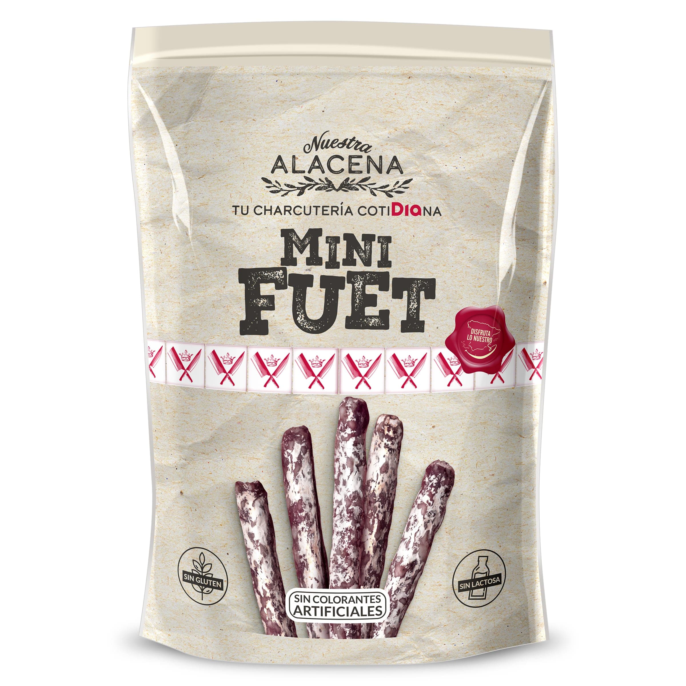 Mini fuet Dia Nuestra Alacena 50 g