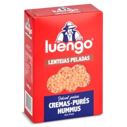 Lentejas rojas peladas Luengo 400 g