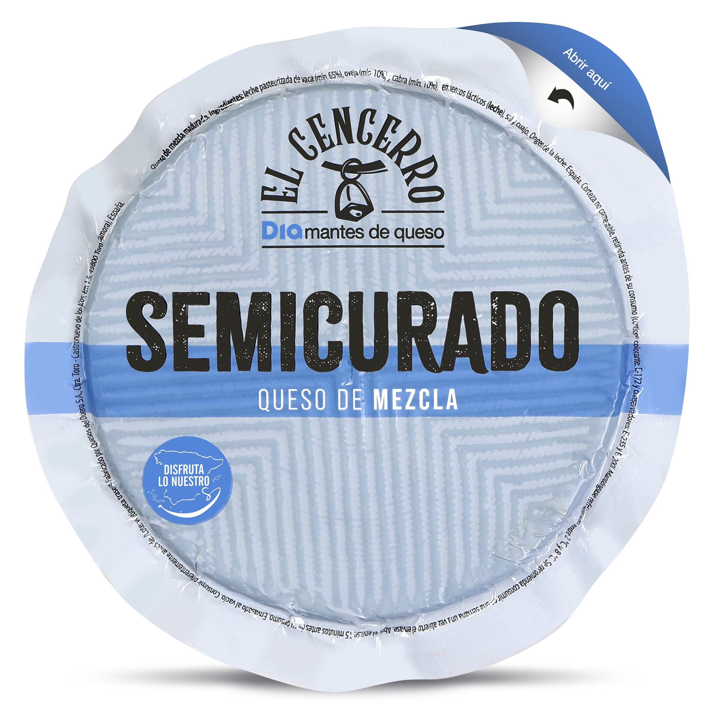 Queso mini semicurado Dia El Cencerro 1 Kg