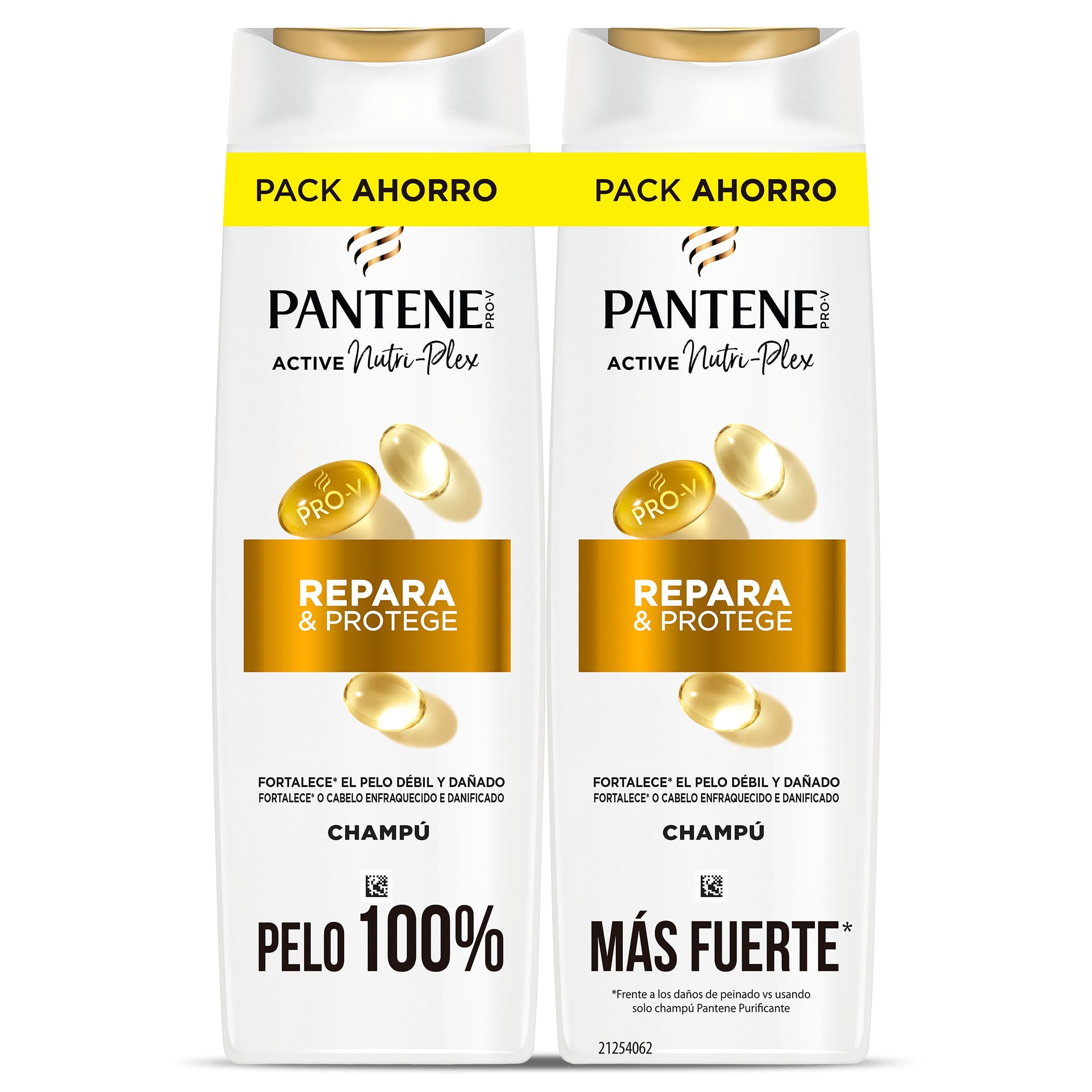 Champú repara y protege cabello dañado Pantene pack 2 x 325 ml