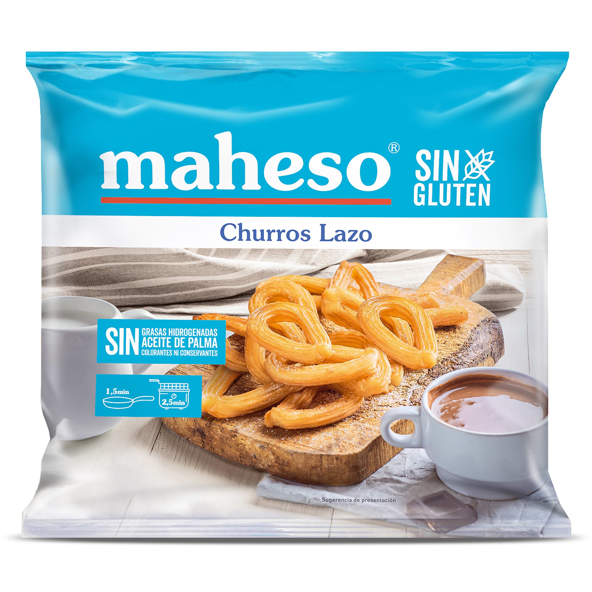 Churros lazo sin gluten Maheso 200 g