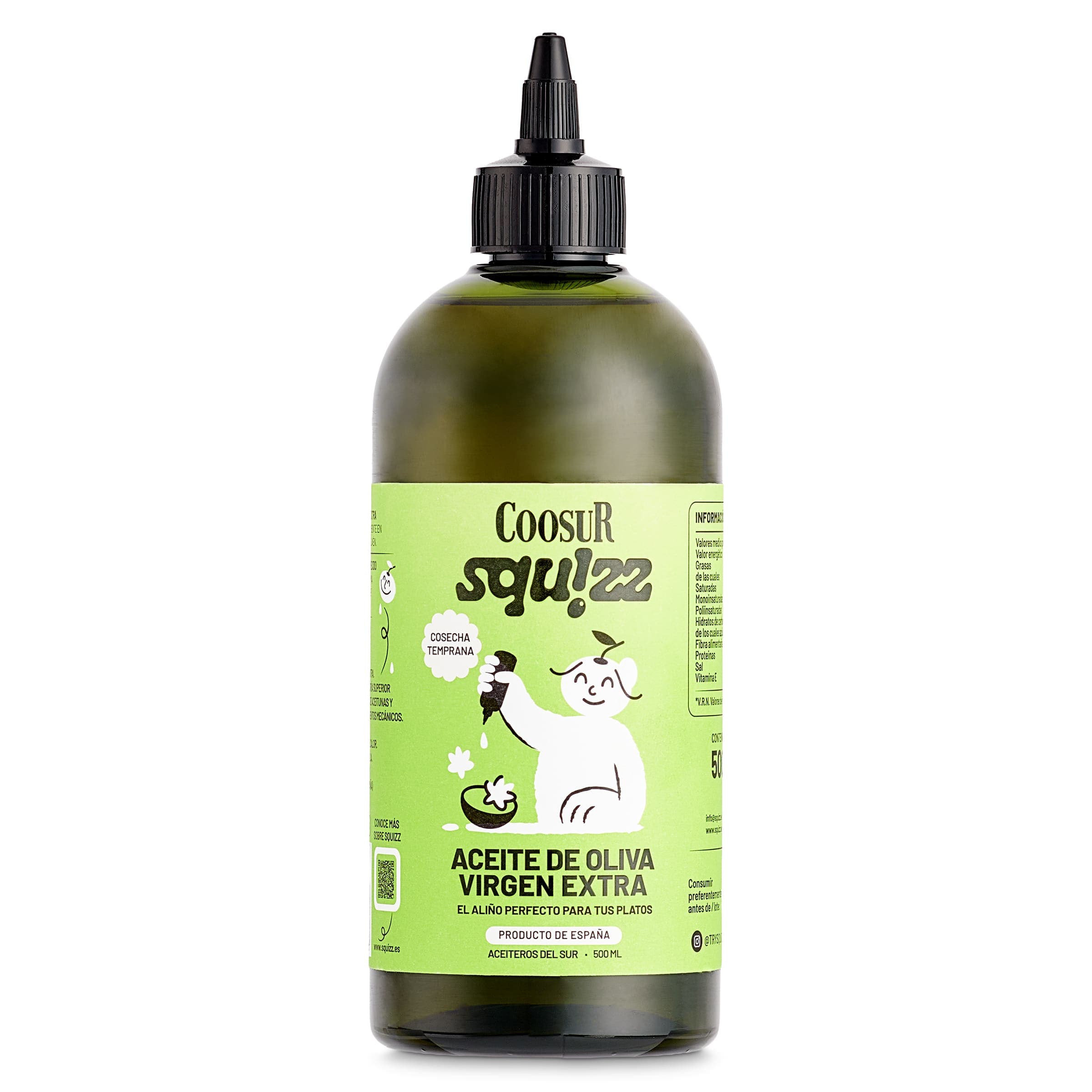 Aceite de oliva virgen extra squizz Coosur 500 ml