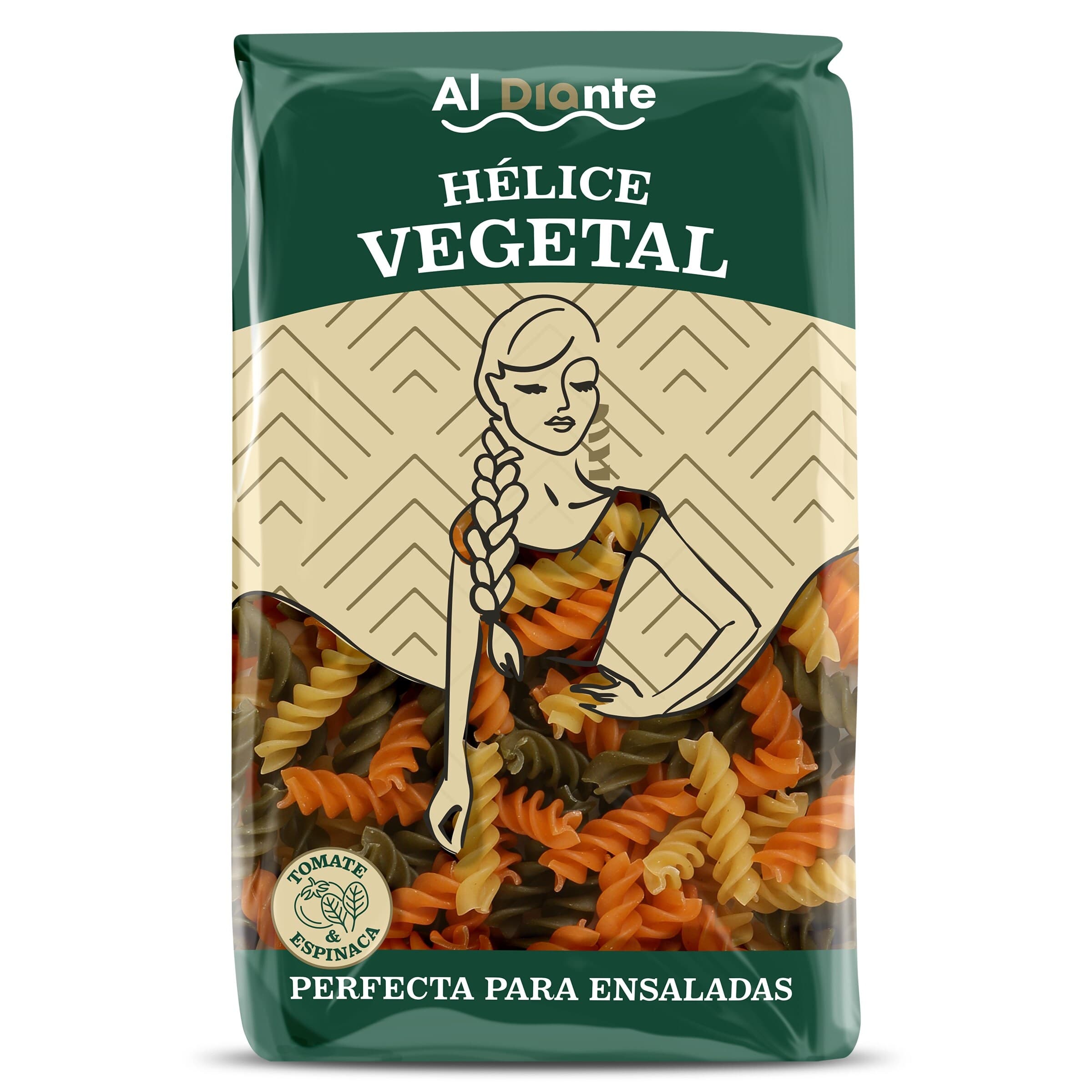 Hélices vegetales Dia Al Diante 500 g