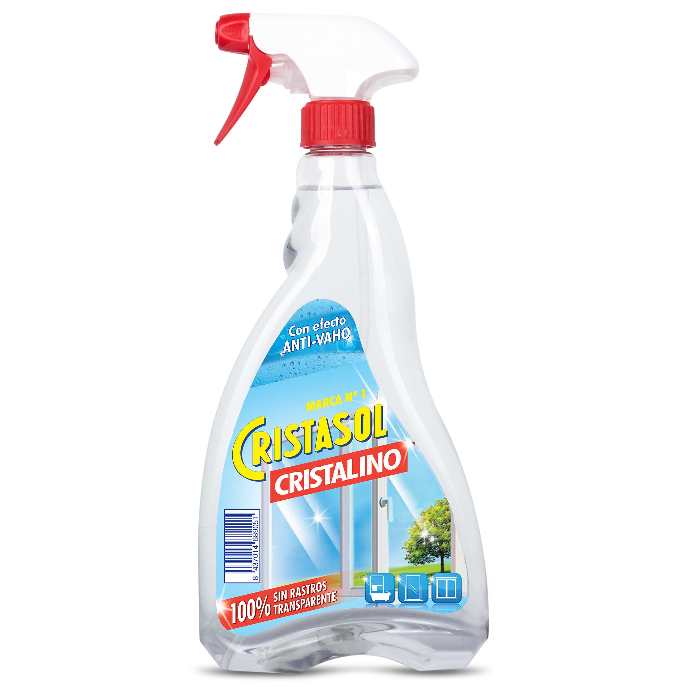 Limpiacristales cristalino Cristasol spray 750 ml