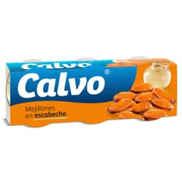 Mejillones en escabeche Calvo 3 x 40 g