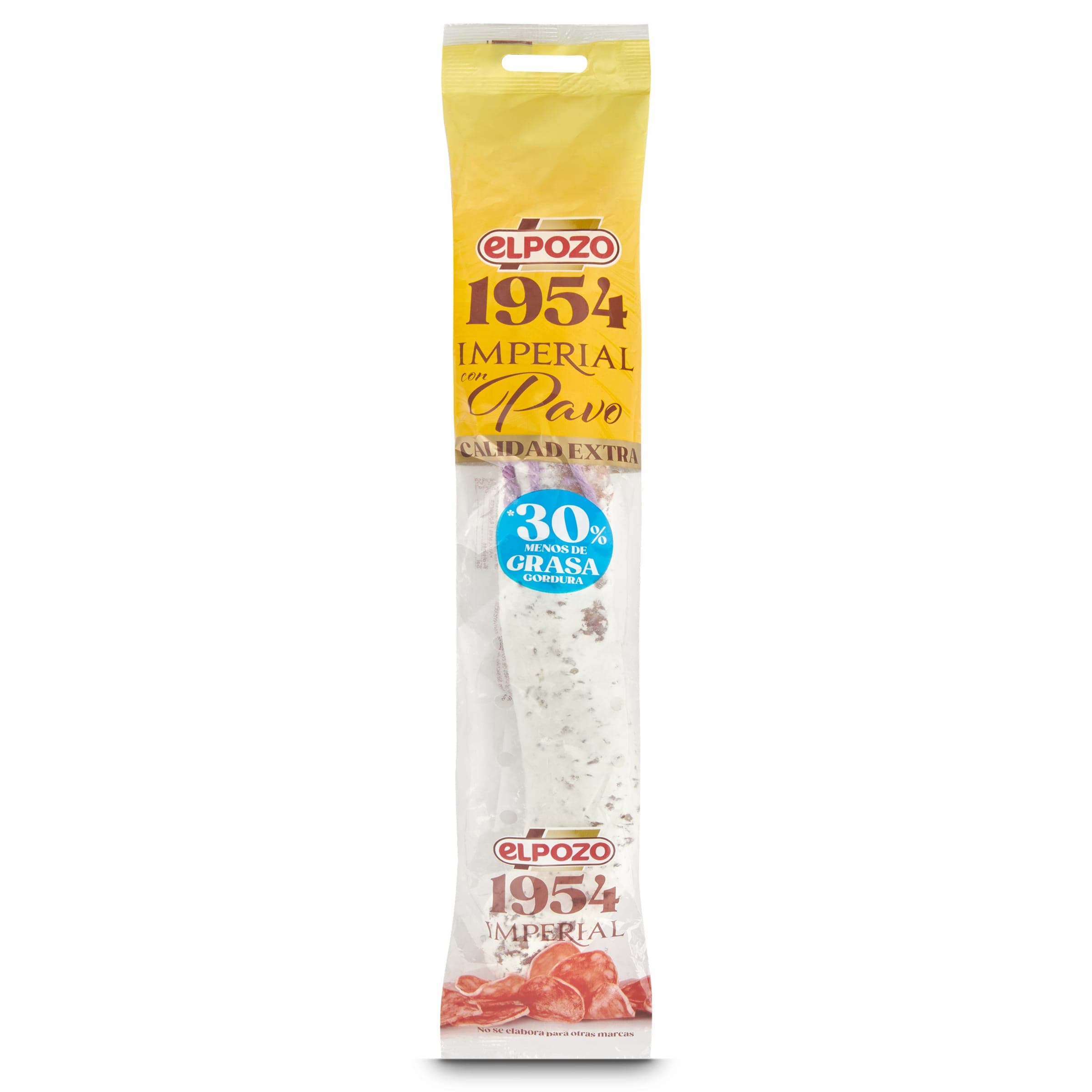 Longaniza de pavo imperial Elpozo 1954 bolsa 230 g