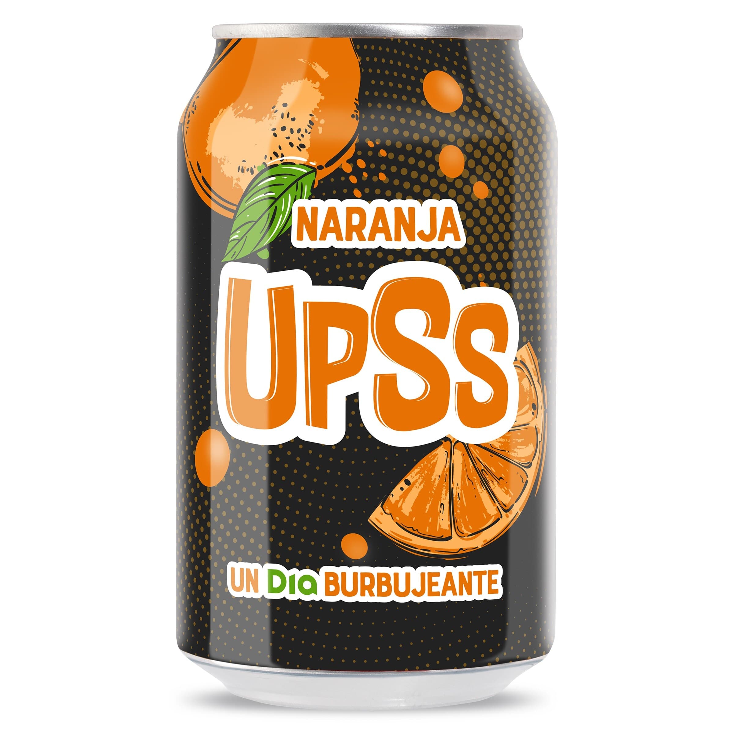 Refresco de naranja Dia Upss 330 ml