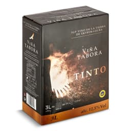 Vino tinto de La tierra de Extremadura Viña Tabora 3 L