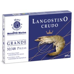 Langostino crudo grande 32/48 piezas Dia Mari Marinera 800 g