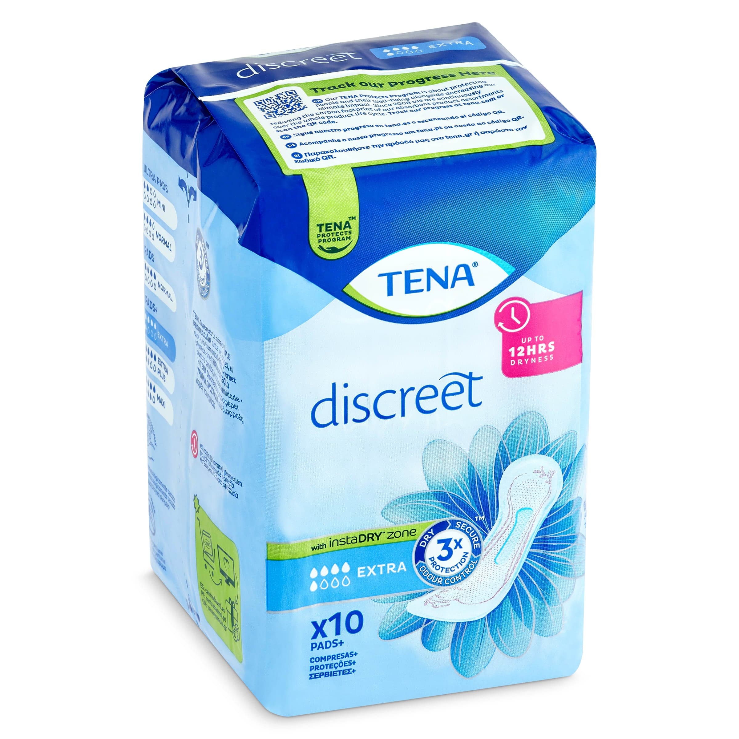 Compresas de incontinencia extra Tena bolsa 10 unidades