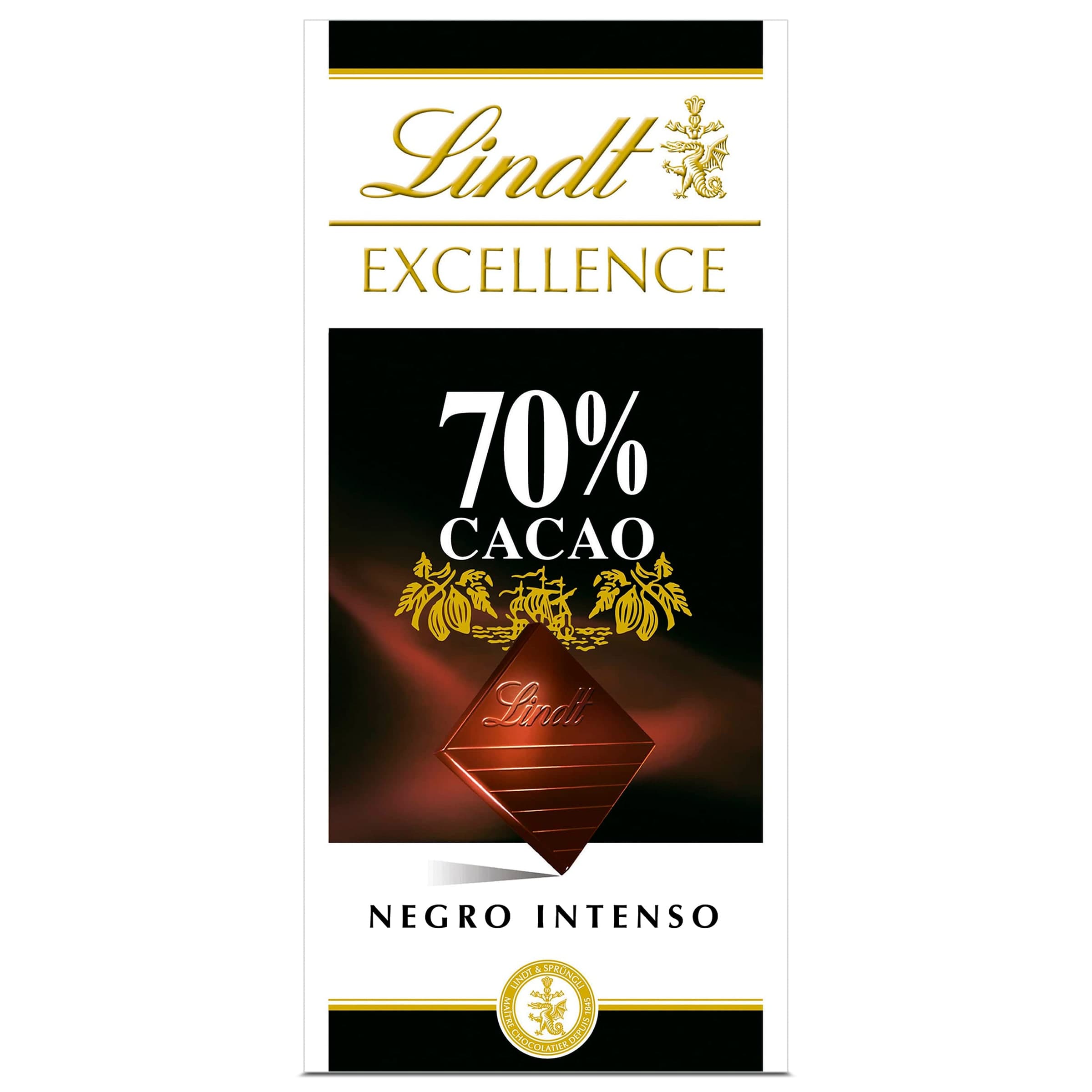 Chocolate negro 70% cacao Lindt Excellence 100 g