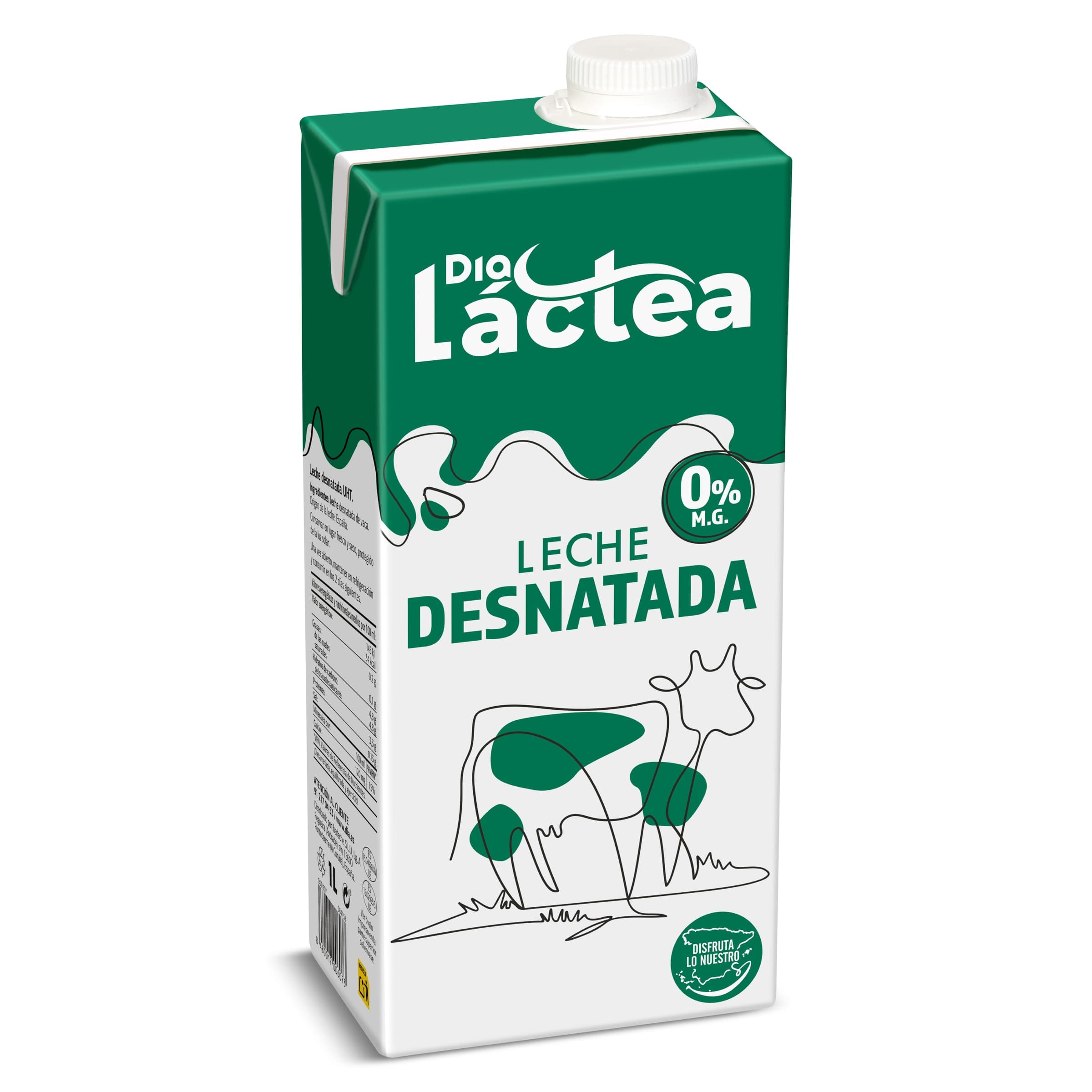 Leche desnatada Dia Láctea 1 L
