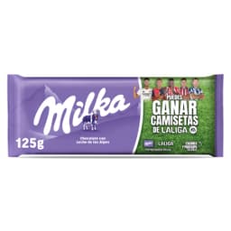 Chocolate con leche Milka 125 g