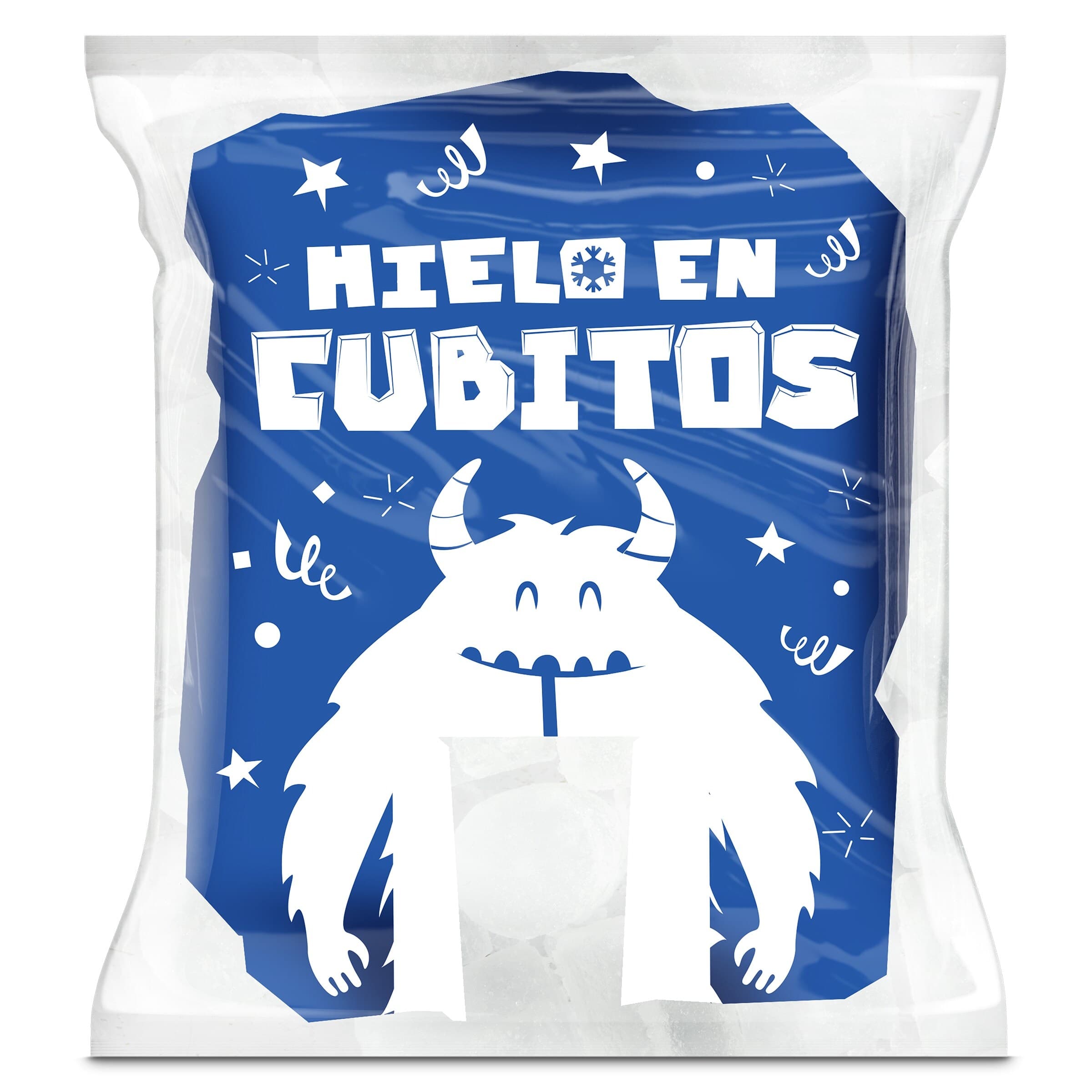 Hielo en cubitos 2 Kg