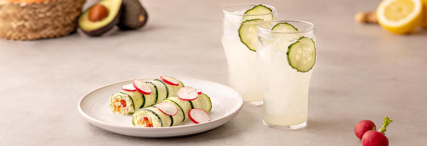 2 recetas con pepino