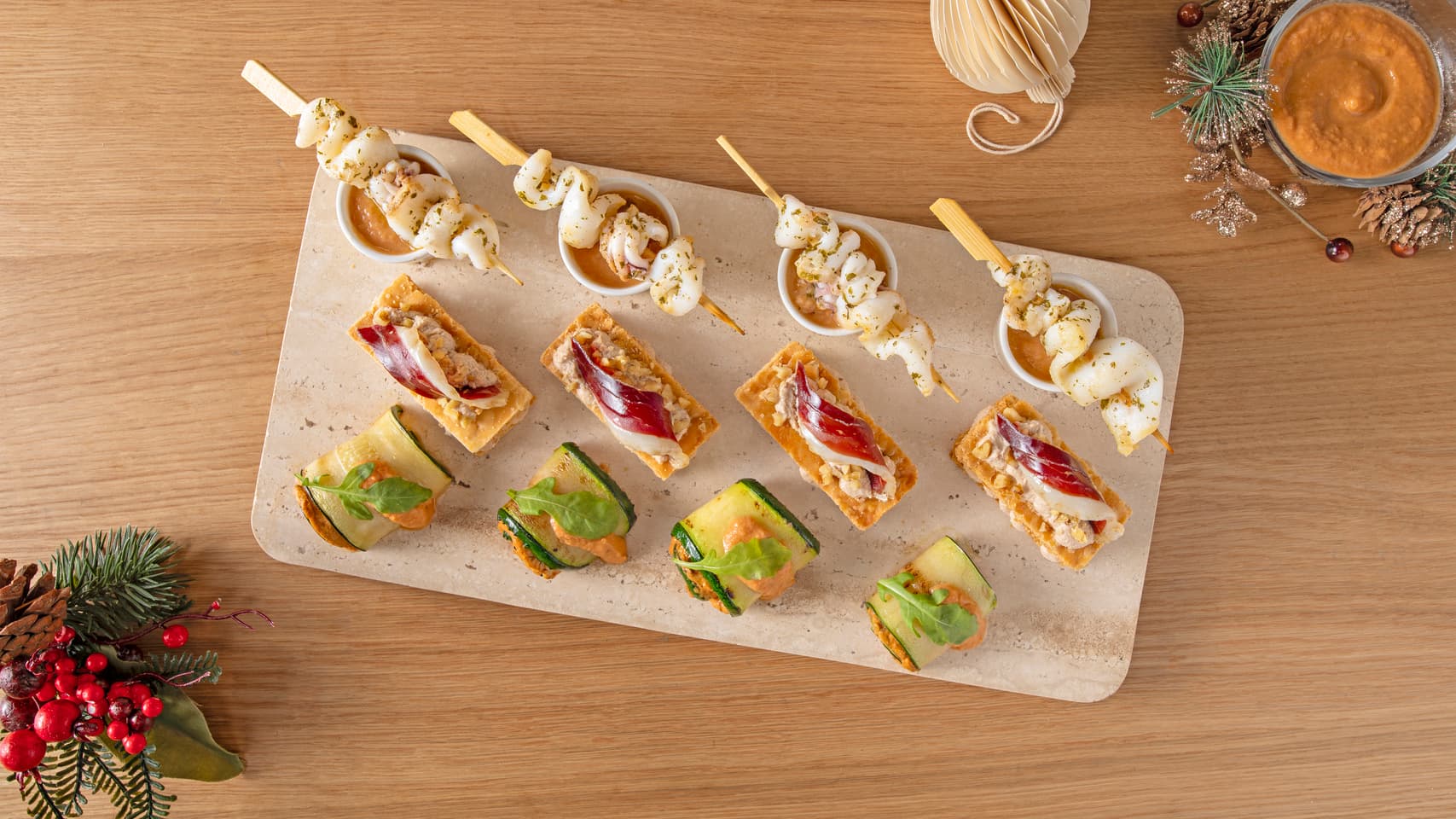 Aperitivos para fiestas