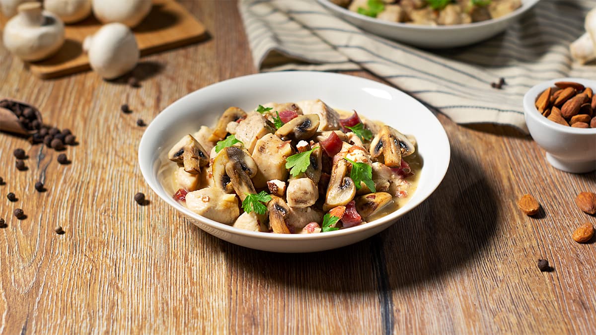 Pechugas de pollo en salsa