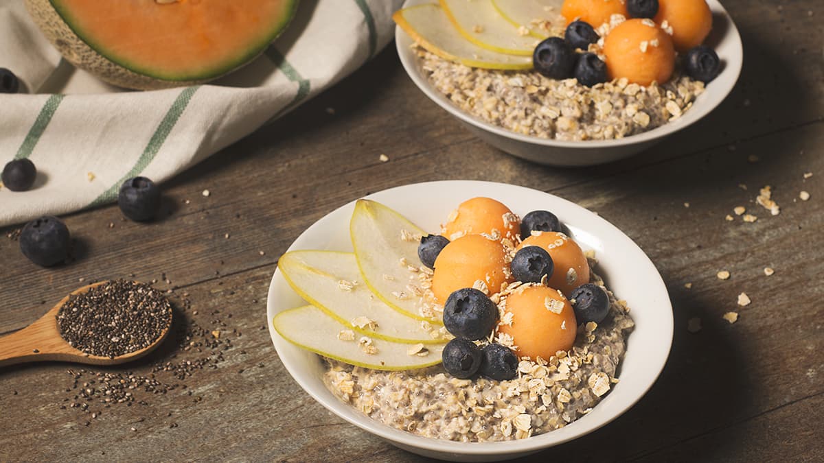 Porridge de melón