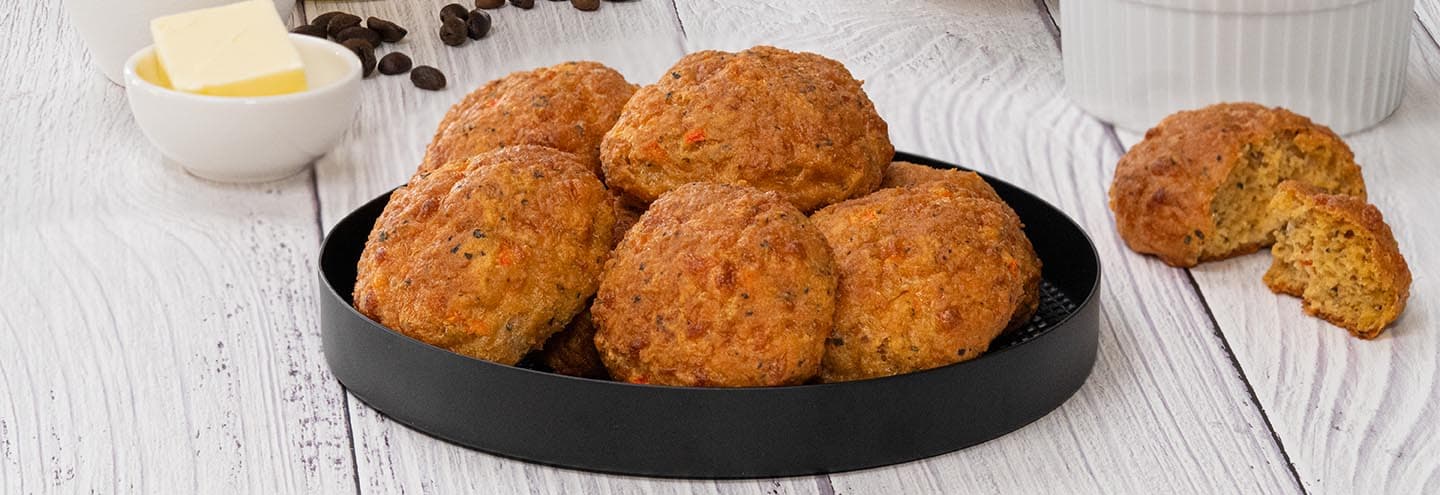 Panecillos de gofio y queso