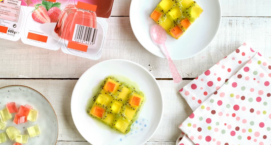 Bombones de gelatina