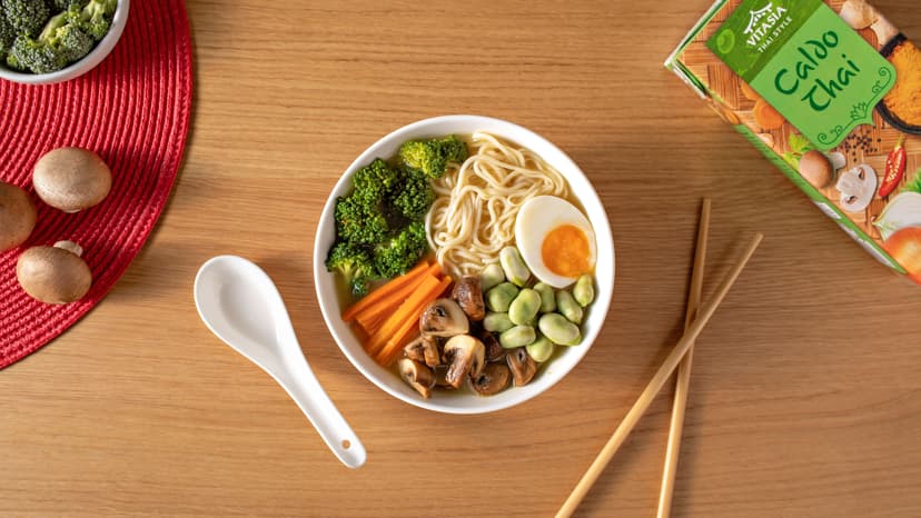 Ramen de verduras