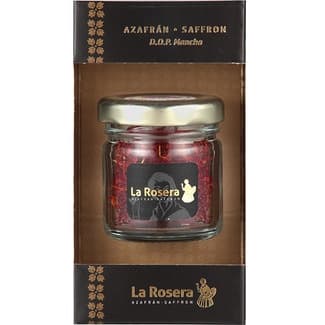 Azafrán en hebras DOP Azafrán de La Mancha tarro 1,5 g - La Rosera