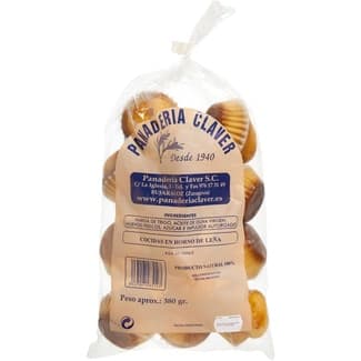 Magdalenas 12 unidades bolsa 380 g - Claver