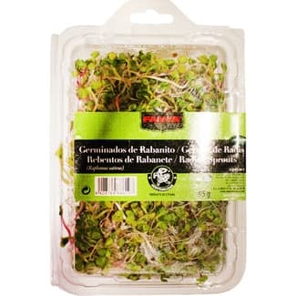 Brotes de rabanito japonés tarrina 95 g - Fanya