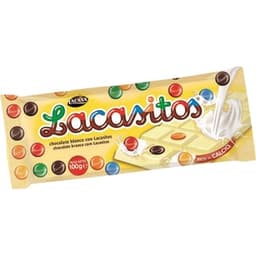 Chocolate blanco con Lacasitos tableta 100 g - Lacasitos