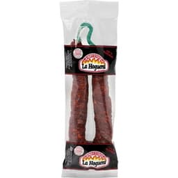 Chorizo de sarta casero picante sin gluten sin lactosa pieza 280 g - La Hoguera