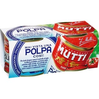 Tomate triturado con pulpa pack 2 lata 210 g - Mutti