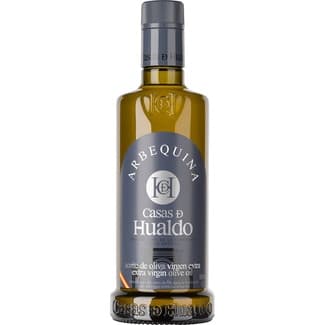 Aceite de oliva virgen extra Arbequina botella 500 ml - Casas De Hualdo