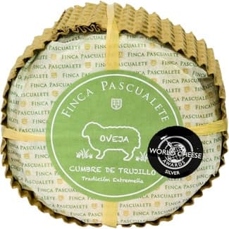 Cumbre de Trujillo queso de leche de oveja semicurado de Extremadura pieza 450 g - Finca Pascualete