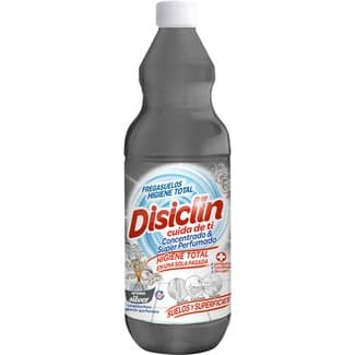 Friega suelos higiene total aroma silver botella 1 l - Disiclin