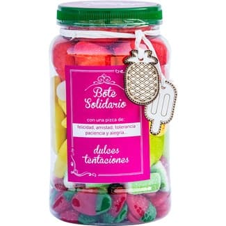 Candly Bottle bote solidario de caramelos de goma bote 1 kg - Fundashop