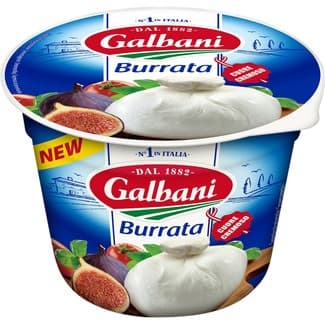 Burrata italiana de vaca envase 150 g - Galbani