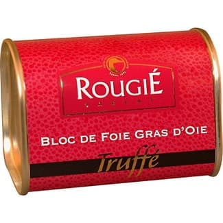 Bloc de foie gras de oca trufado lata 145 g - Rougie