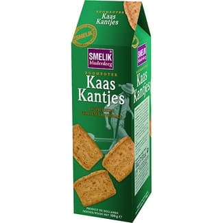 Galletas saladas con queso caja 100 g - Smelik
