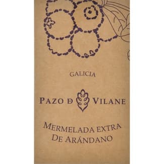 Mermelada de arándanos frasco 270 g - Pazo De Vilane