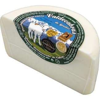 Queso de cabra semicurado elaborado con leche pasteurizada peso aproximado pieza 350 g - Valdecabras