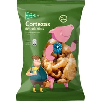 Cortezas de cerdo fritas Sin Gluten bolsa 75 g - El Corte Ingles