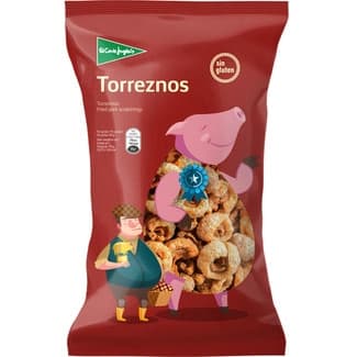 Torreznos sin gluten bolsa 120 g - El Corte Ingles