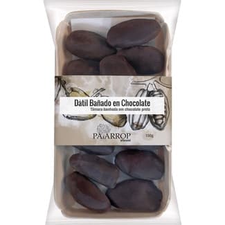 Dátil bañado en chocolate bandeja 150 g - Paiarrop
