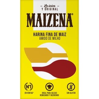 Harina de maíz fina sin gluten paquete 400 g - Maizena