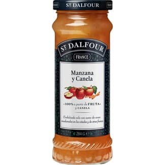 Mermelada de manzana y canela frasco 284 g - St. Dalfour
